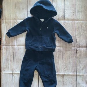 Ralph Lauren boys jogger set, size 18mths.
